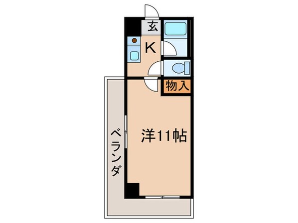 ロイヤルアミュ－ズの物件間取画像